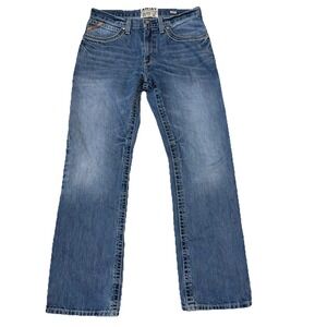 Ariat Legacy M4 Relaxed Boot Cut Durango Jeans Mens Med Wash Denim Size 32x34